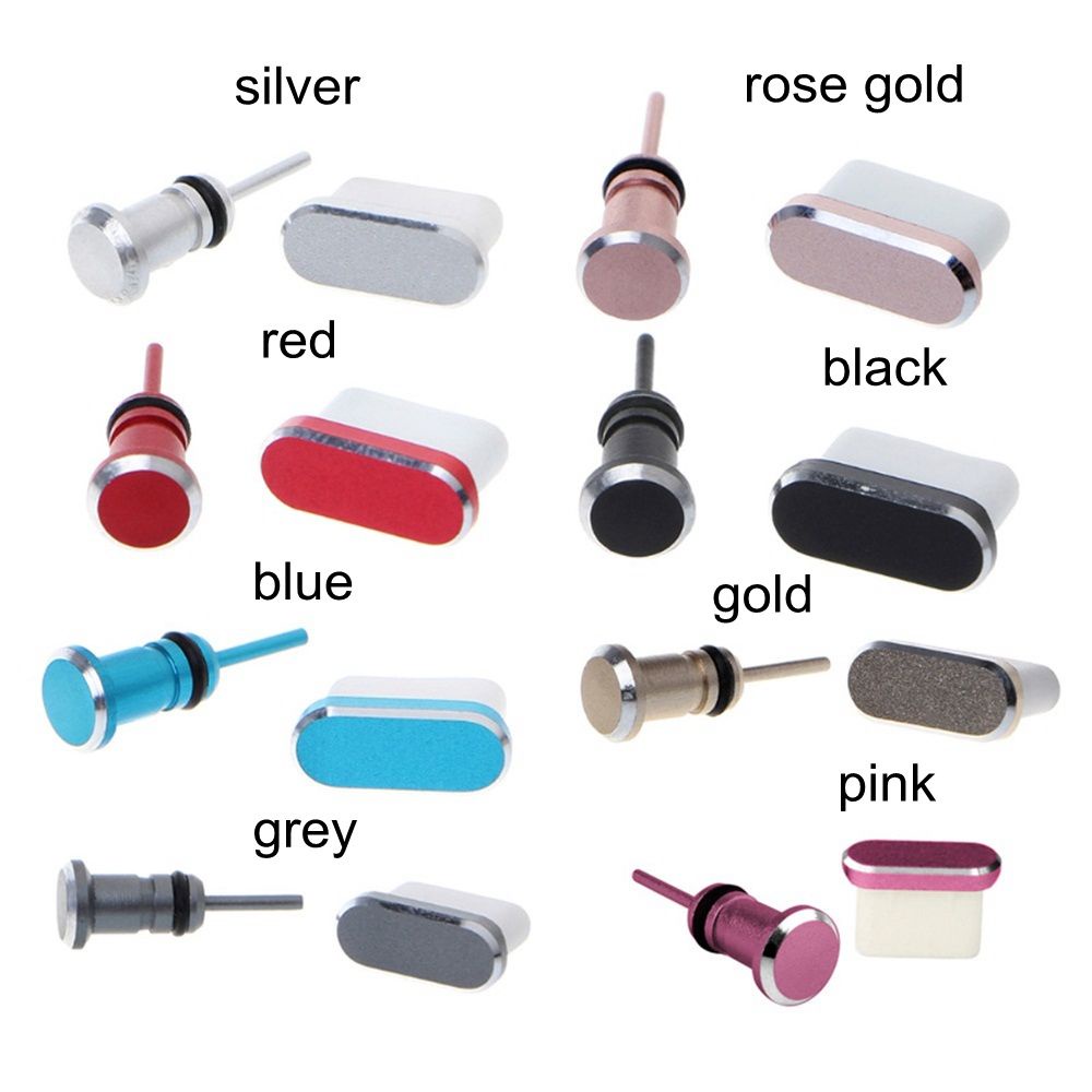 Set nút đậy cổng sạc usb loại c và 3.5mm chống bụi dành cho Samsung S10