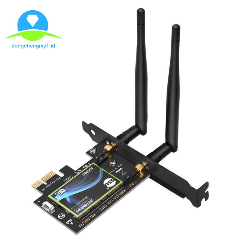 Thẻ WiFi băng tần kép cho Intel 2.4G/5Ghz 802.11Ac/Ax Window10