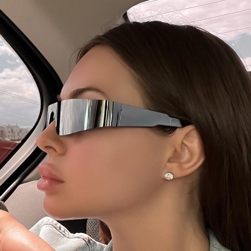 Kính Mát Tròng Vuông Chống Tia UV400 Sự Bảo Vệ