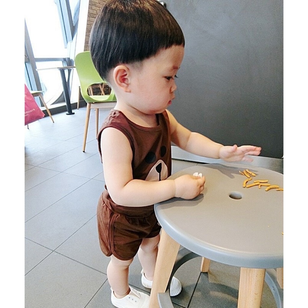 Quần Áo Bé Trai - Bộ Hình Thú Cho Bé - Chất Cotton 100% co giản 4 chiều thấm hốt mồ hôi tốt