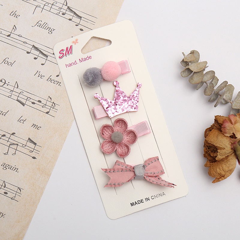 Kẹp tóc nhiều mẫu xinh xắn đáng yêu cho bé gái