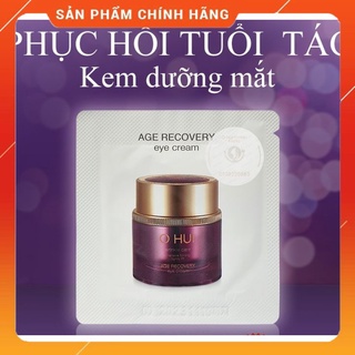 Gói kem mắt Ohui Age Recovery 1ml_ohui tím mờ nếp nhăn sâu