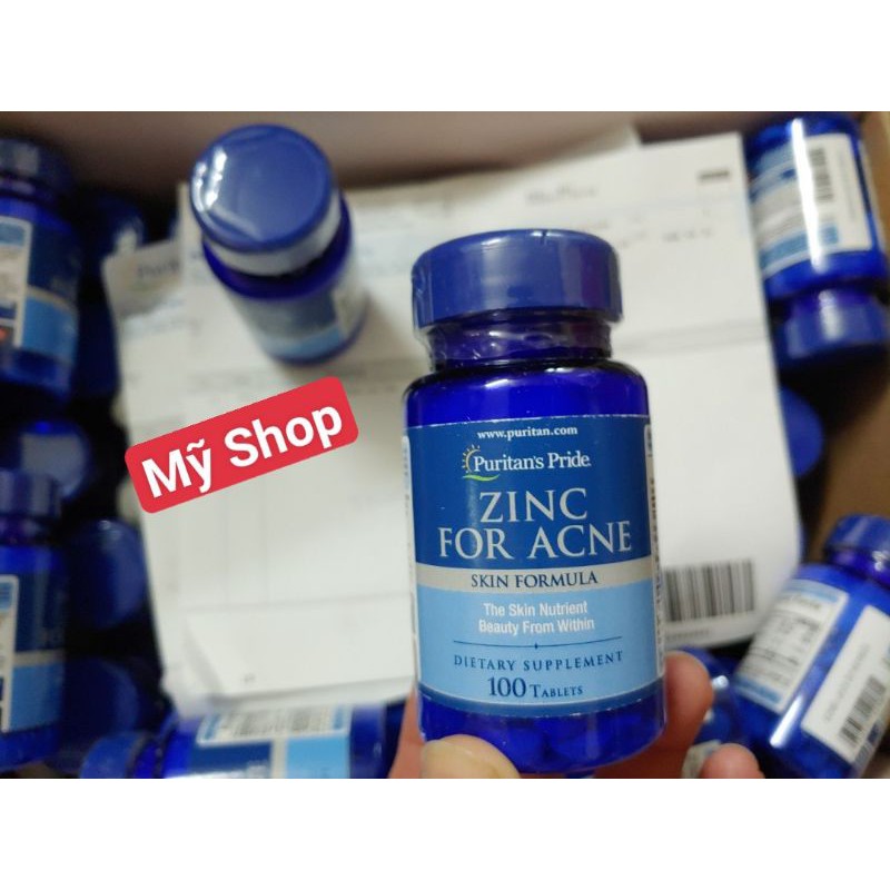 Bill Us - Kẽm giảm mụn Zinc For Acne | Thế Giới Skin Care