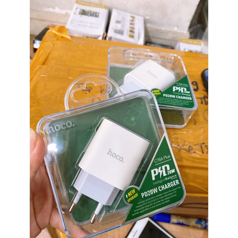 CỐC SẠC NHANH CỔNG TYPE-C C76A PLUS 3.0