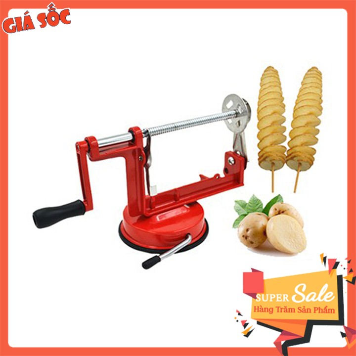 Máy cắt gọt khoai tây lốc xoáy