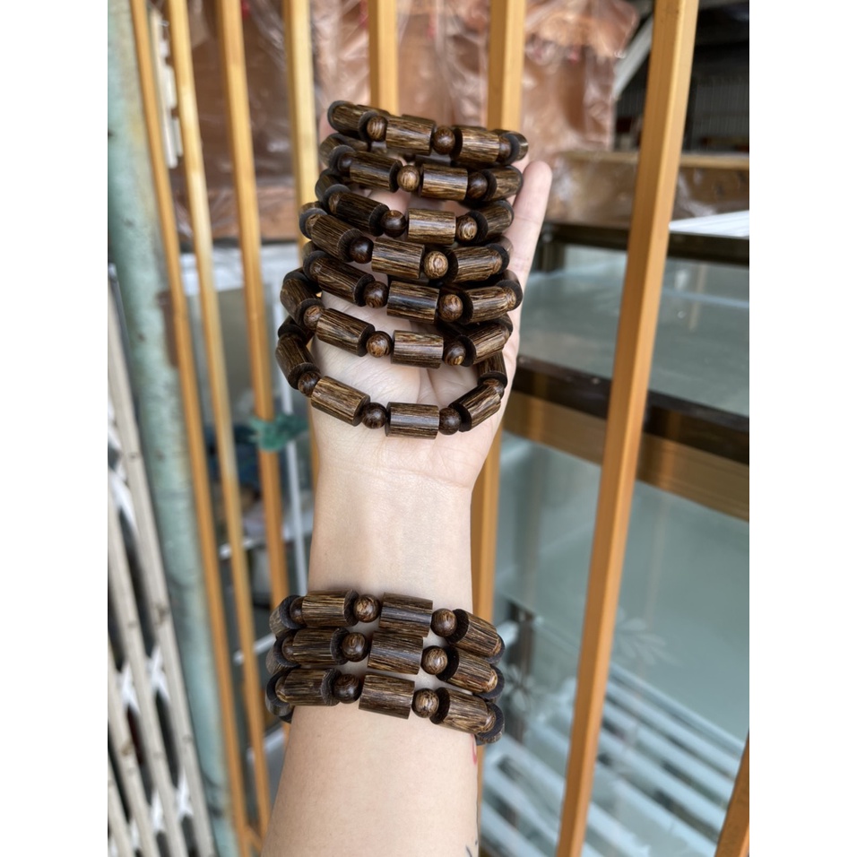 Vòng Trầm Hương Nam - Trầm Hương Sánh Chìm - Size 10mm - 12mm - 14mm - 16mm - 18mm - 20mm