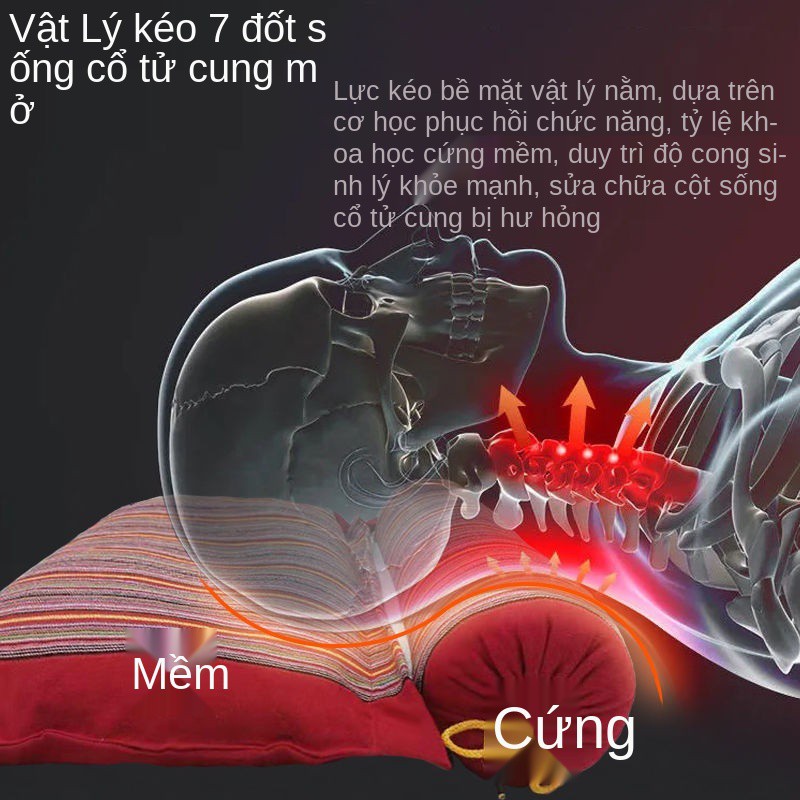 Sửa chữa Gối cổ tử cung Đặc biệt kiều mạch Thuốc bắc Cassia Máy nén nóng Điều chỉnh sưởi ấm