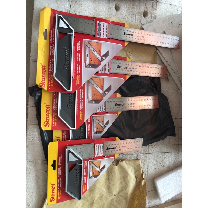 Thước Ê ke vuông starrett