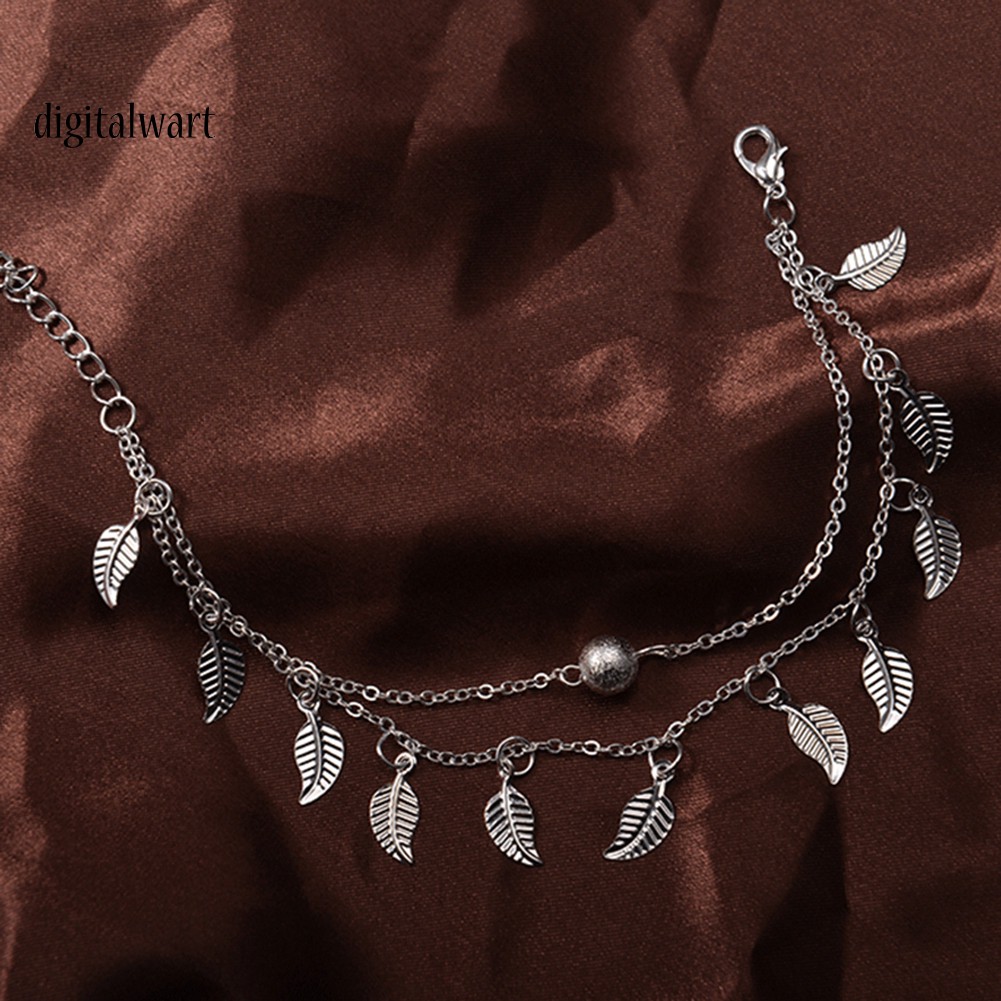 Lắc Chân Hợp Kim Hình Chiếc Lá Xinh Xắn Cho Nữ | BigBuy360 - bigbuy360.vn