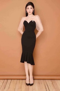 Đầm body đuôi cá bigsize