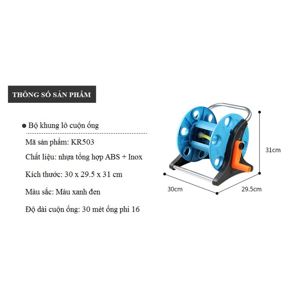 Khung RuLo Cuộn Dây Nước , Dây Điện LionKing Kr503