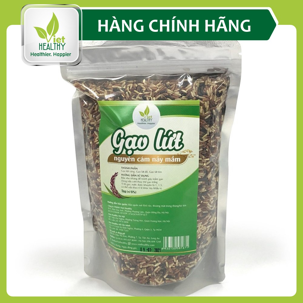 Gạo lứt nguyên cám nảy mầm 1kg