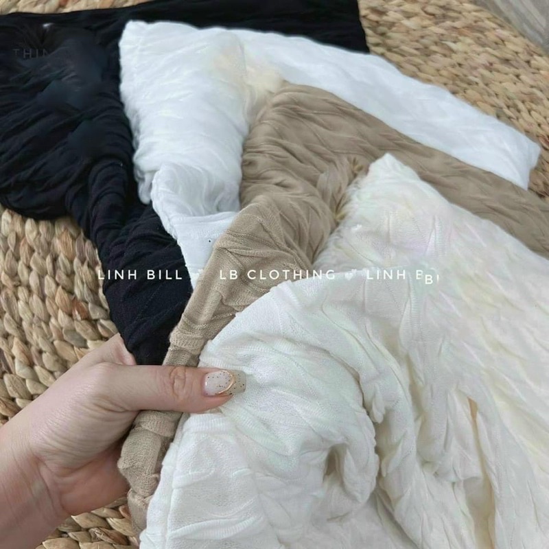 Áo bệt vai ❤️Áo cổ trệt xốp điệu đà