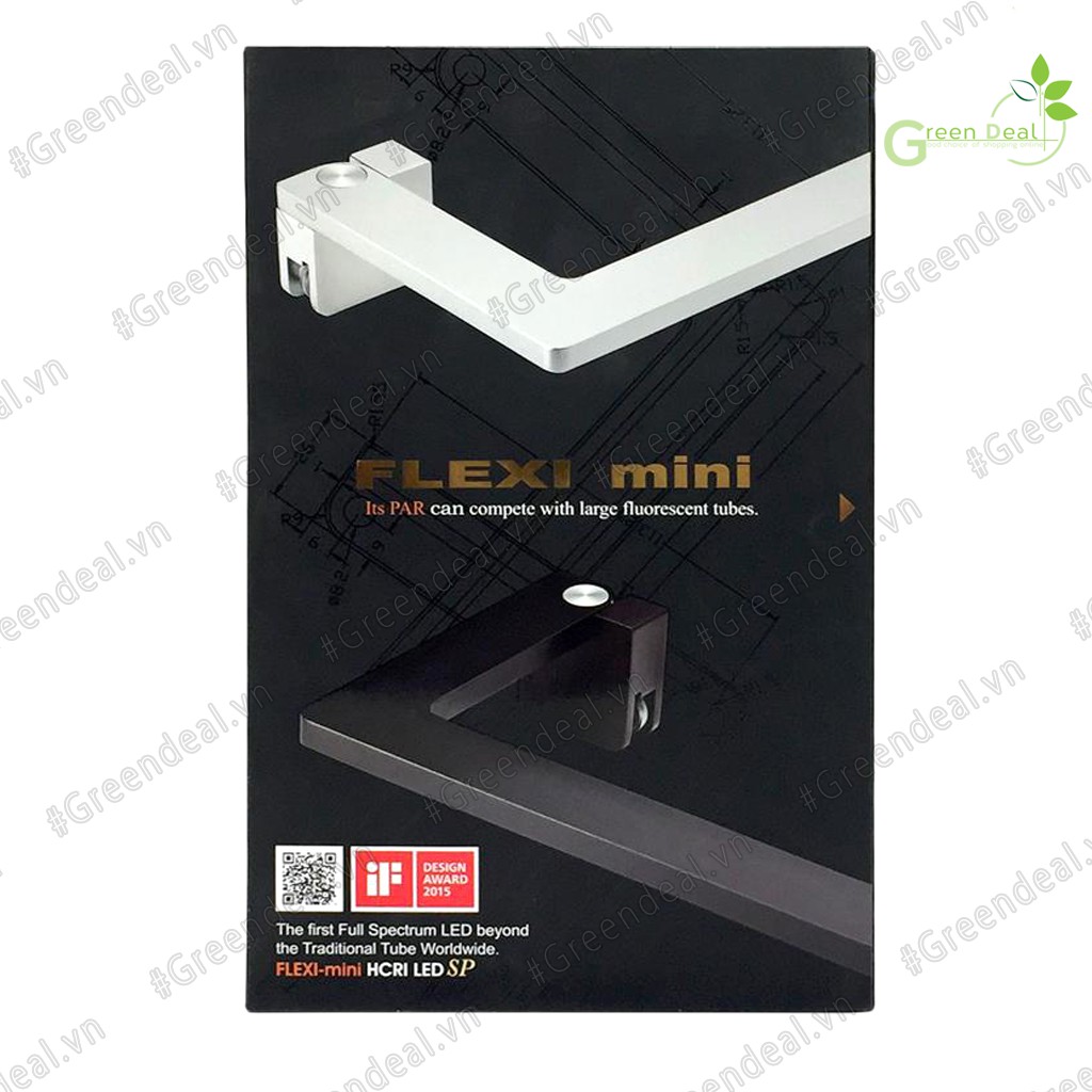 AZOO - Flexi Mini HCRI | Đèn LED cao cấp trồng cây trong hồ cá thủy sinh, cây tiểu cảnh trong nhà