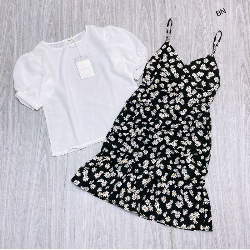 Bigsize SET YẾM HOA CÚC NHÚNG TÀ 2 BÊN SY06