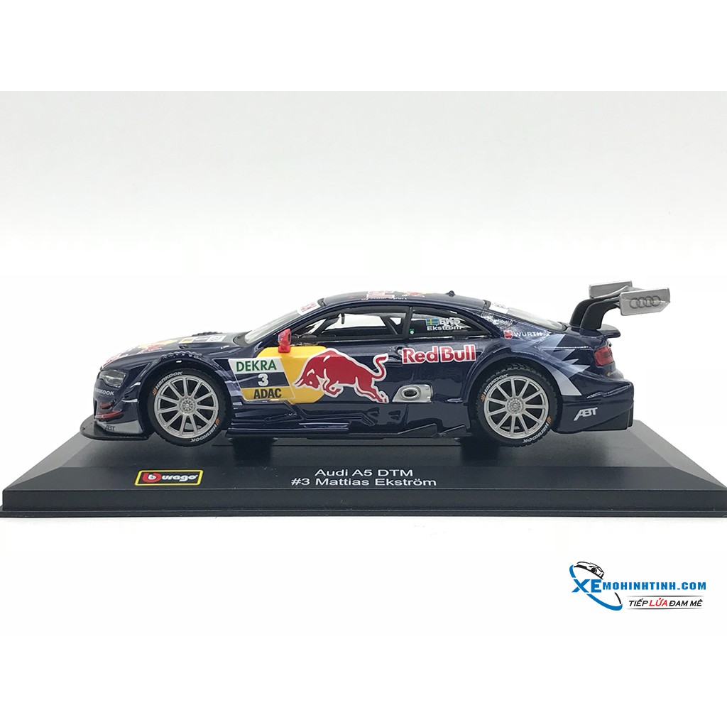 Xe mô hình Audi A5 DTM #5 Bburago 1:32 (Đen)
