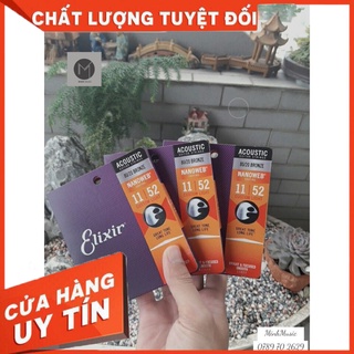 Bộ dây đàn Elixir size 11 chính hãng Mỹ hình thật