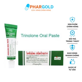 Kem Bôi Nhiệt Miệng Trinolone Oral Paste Thái Lan 1 tuýp 5gr CHÍNH HÃNG