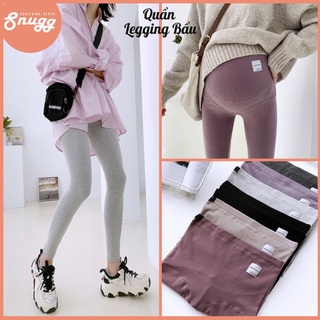 Quần Legging Bầu Cạp Cao Cashmere dệt kim Dandelion Snugg Việt SNU2113