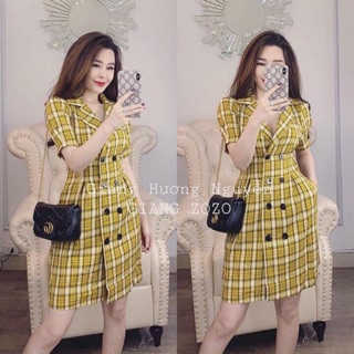 Váy kẻ caro