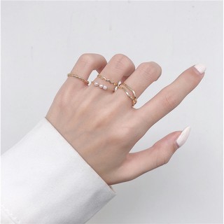 Set nhẫn nữ 5 chiếc Sulli store