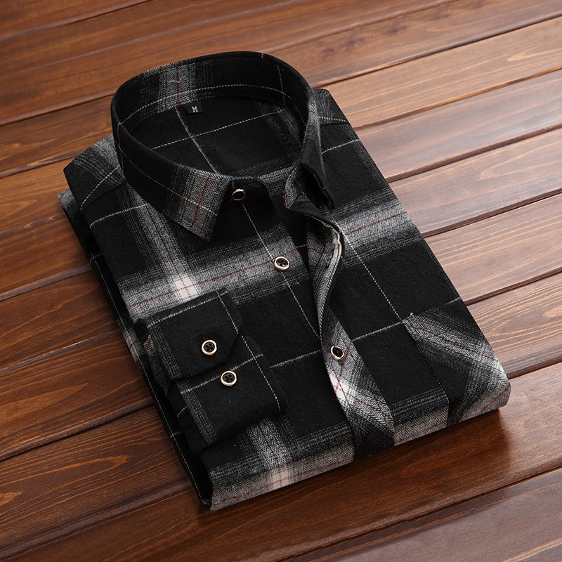 Áo Sơ Mi Tay Ngắn Kẻ Sọc Ca Rô Phối Túi Kiểu Hàn Quốc Thời Trang Xuân Thu Mã 2022