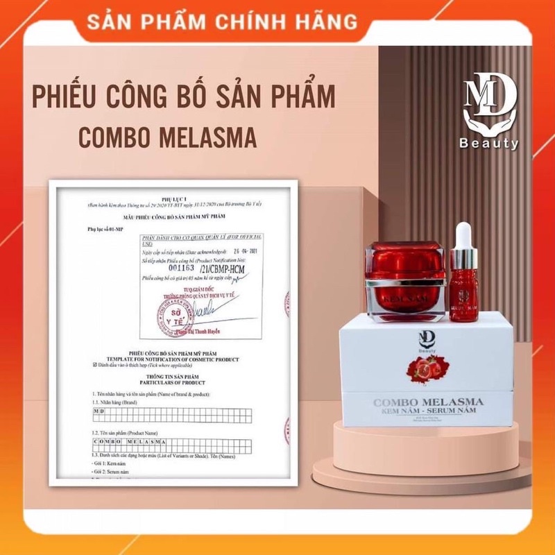 Comboo Kem Nám MD CHÍNH HÃNG .