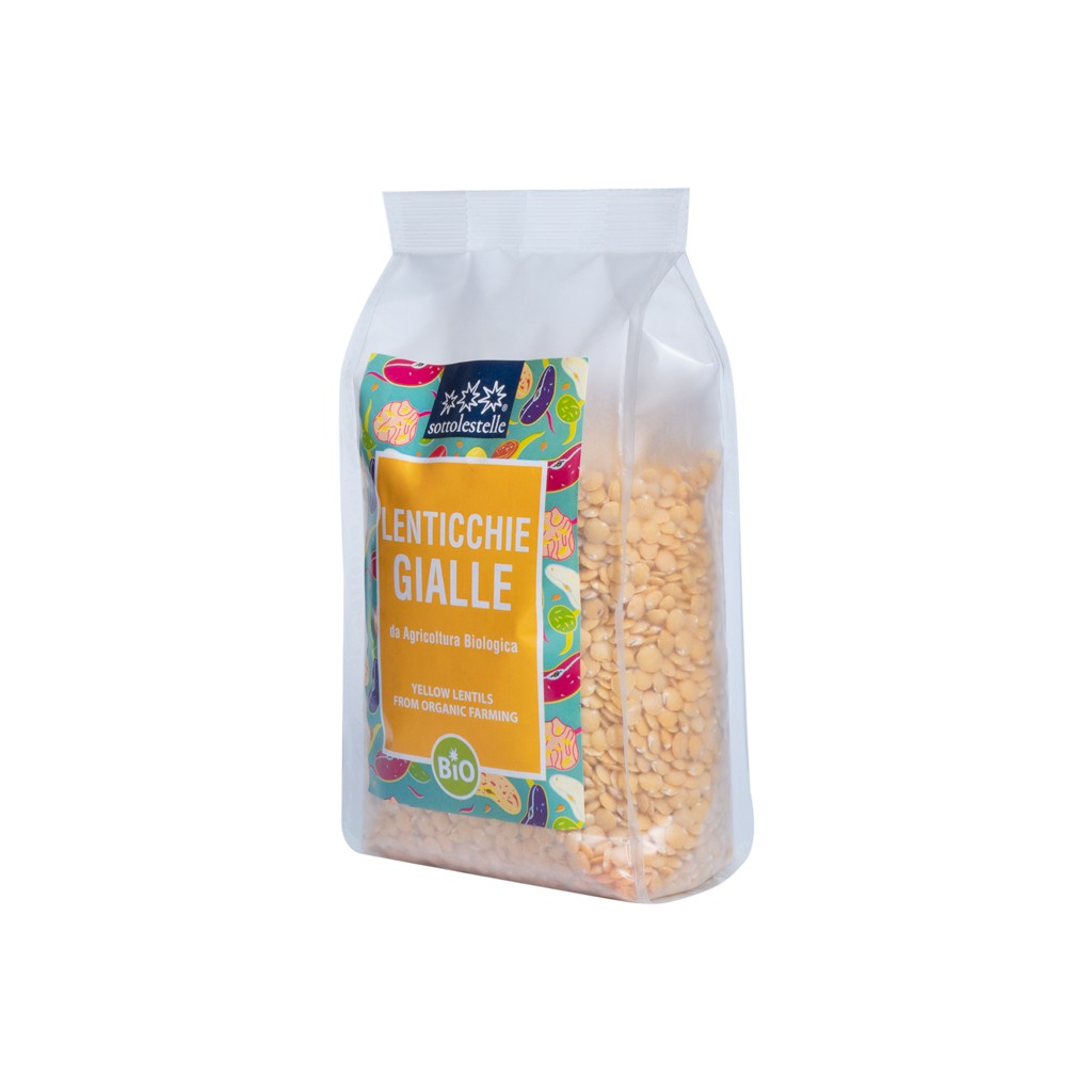 [Mã BMBAU50 giảm 7% đơn 99K] Đậu Lăng Vàng Hữu Cơ Organic Yellow Lentils Sottolestelle 500g