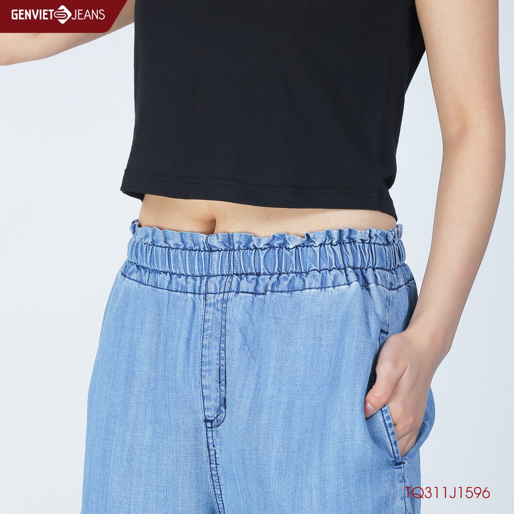 Quần ngố jogger nữ TQ311J1596 GENVIET