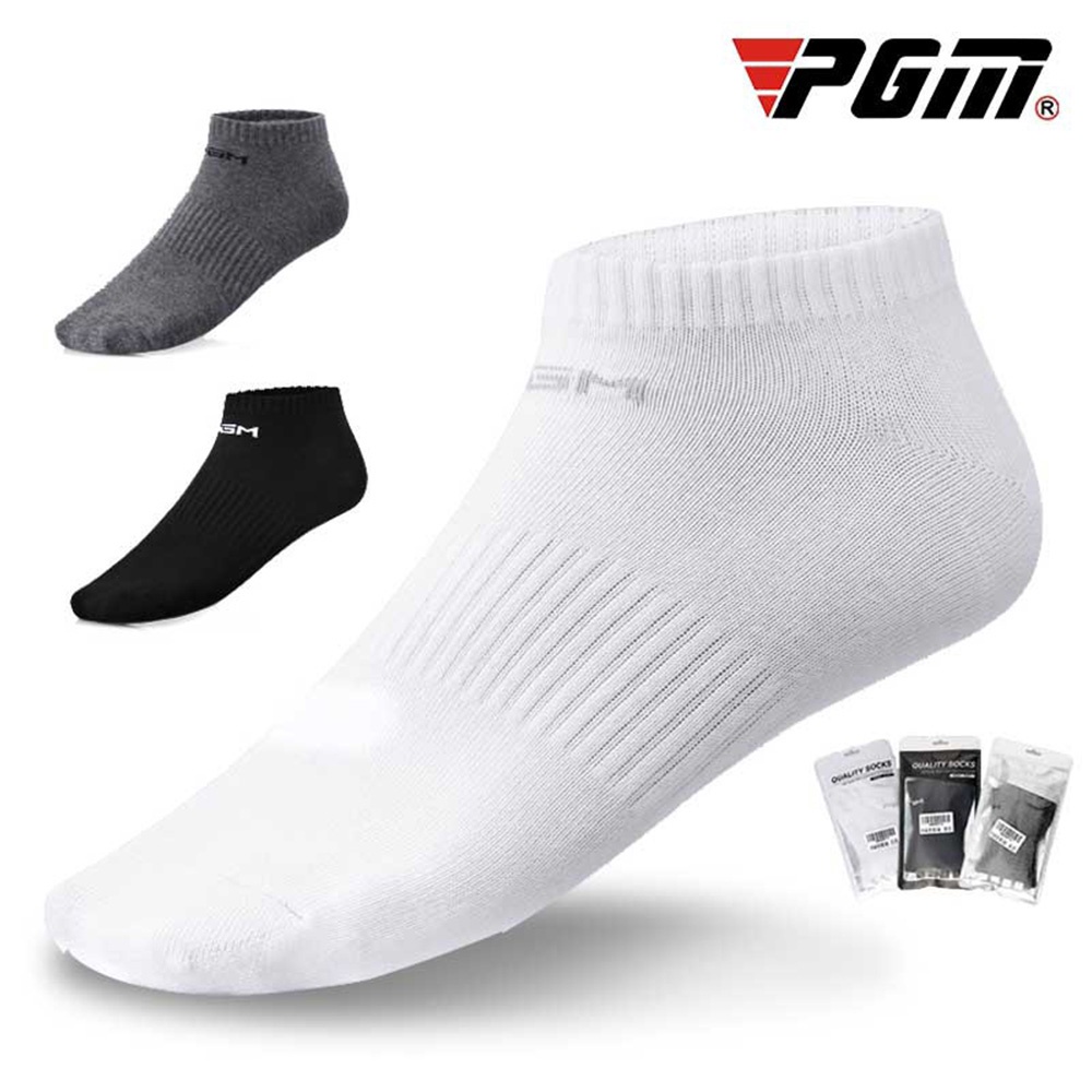Đôi Vớ Đánh Golf Bằng Vải Cotton Co Giãn Thoáng Khí Cho Nam