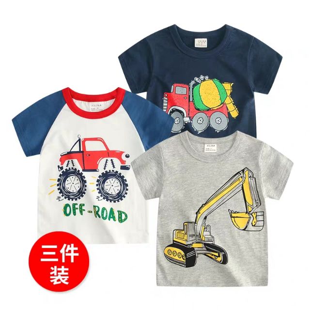 Set 3 áo bé trai