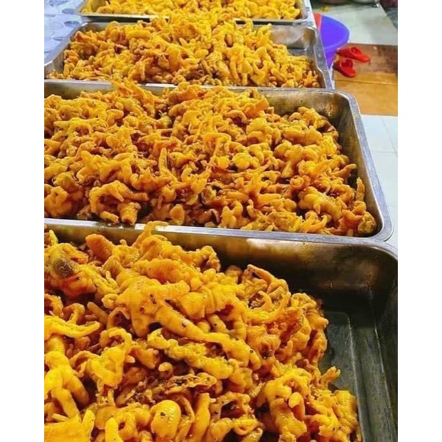 CHÂN GÀ RÚT XƯƠNG Ủ MUỐI KHAY 500G