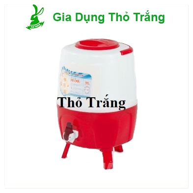 Bình đá giữ nhiệt Hibox 10L có vòi Nhựa Hiệp Thành 530HI