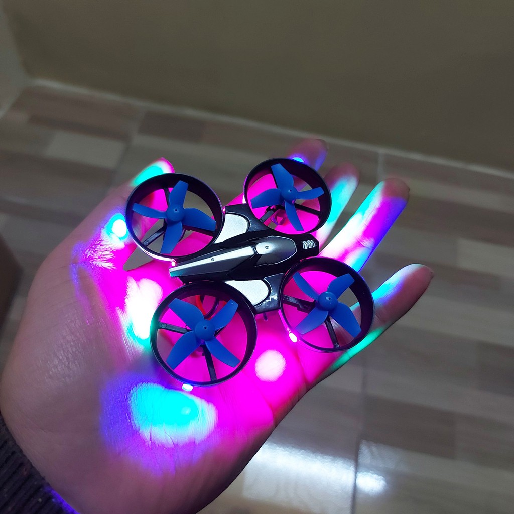 Máy Bay Drone Mini 4 Cánh LED Siêu Đầm,Siêu Bền