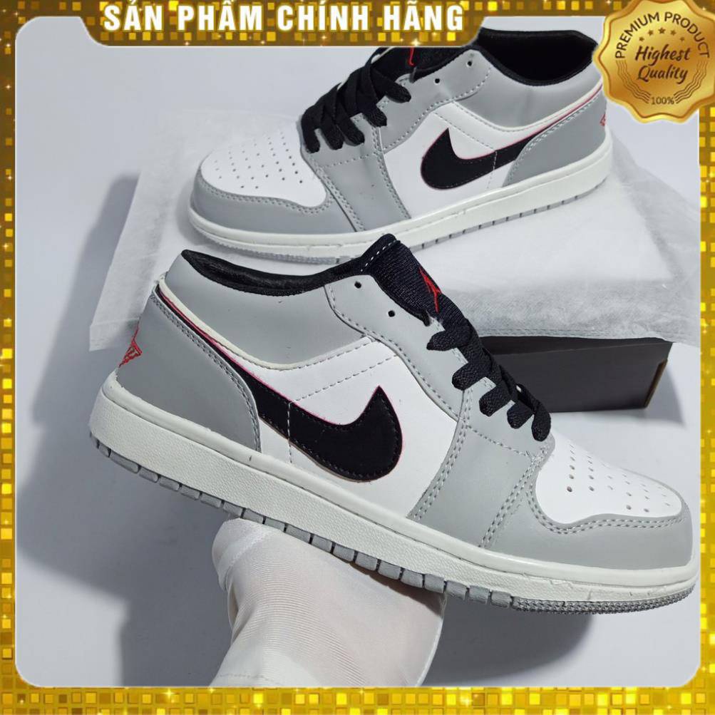 Giày Jordan Cổ Thấp Jd 1 Thấp Cổ Full Size Nam Nữ [ẢNH THẬT]