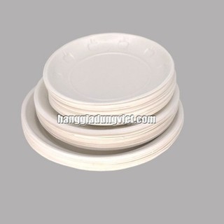 combo 10 dĩa nhựa dùng 1 lần