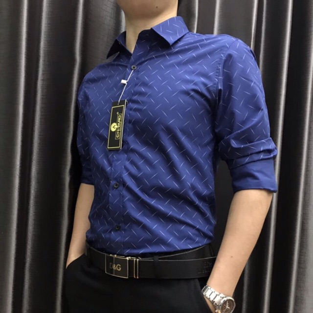Áo sơmi nam dài tay