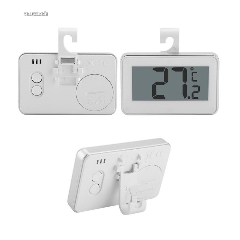 Thermometer 6.8x4.3x1.1cm For Fridge Freezer With A Hanging Hook Durable