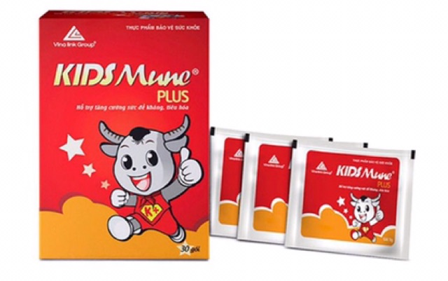 KIDSMUNE PLUS - Bé khỏe mạnh hơn, thông minh hơn