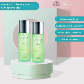 Toner Cốt yến saffaron Dr.lacir dành cho da khô