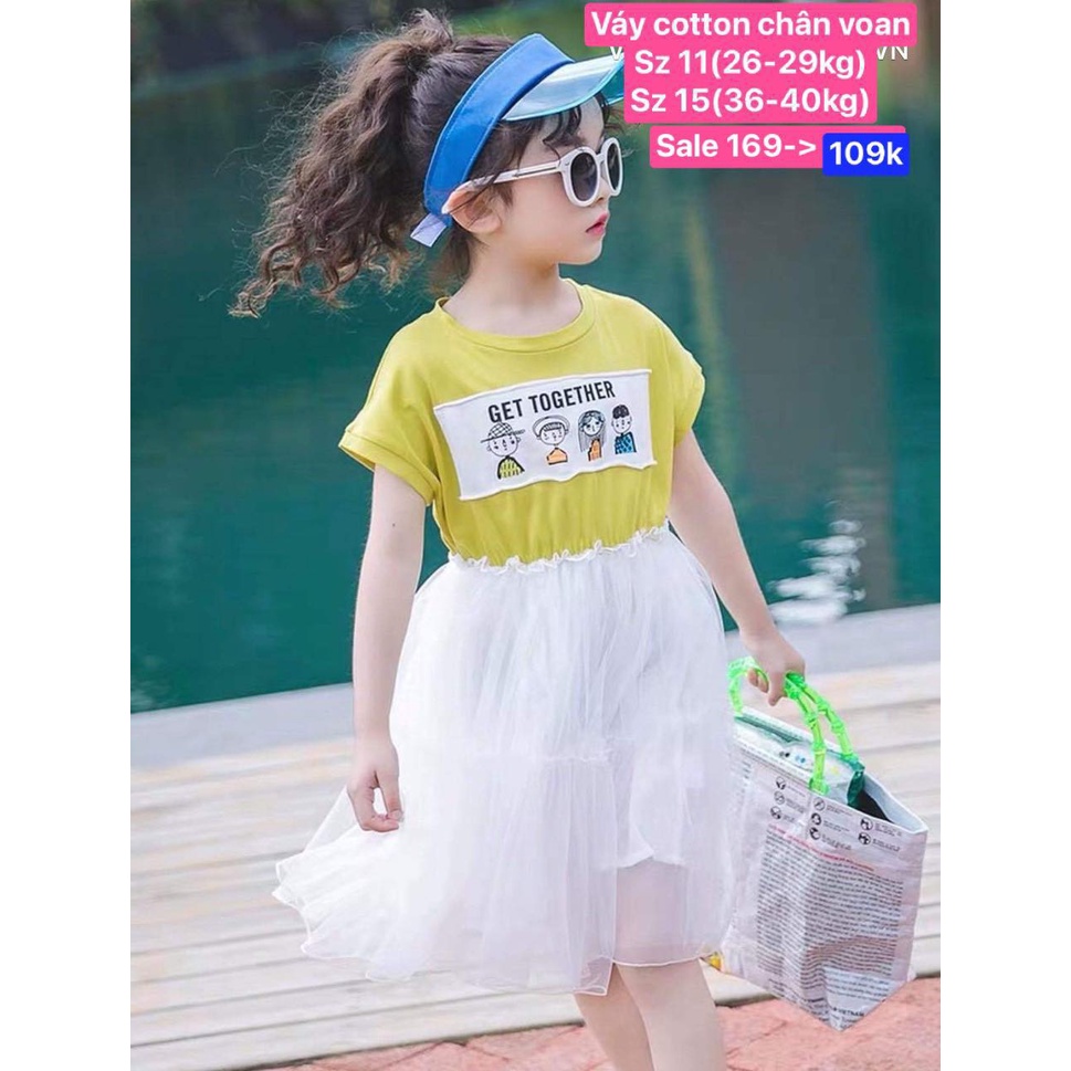 Váy bé gái mùa hè sale 29,39,49,59,69k...