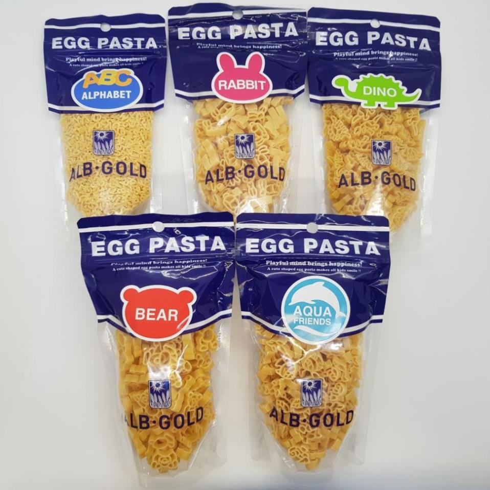 Mì Nui Trứng ALB - GOLD EGG Pasta Nhật Bản [HSD T4/2023]