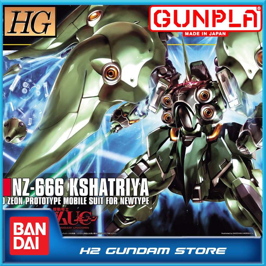 Mô hình Bandai HG 1/144 NZ-666 Kshatriya (Gundam Model Kits)