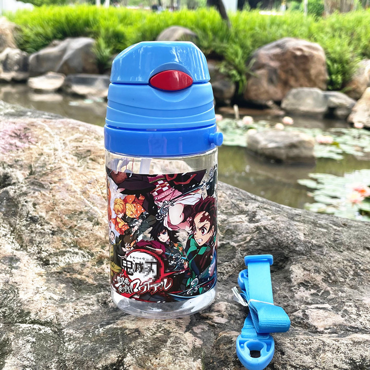 Socute Bình Đựng Nước Bpa Không Bpa 350ml Hình Elsa Anna / Spiderman / Captain America Đáng Yêu