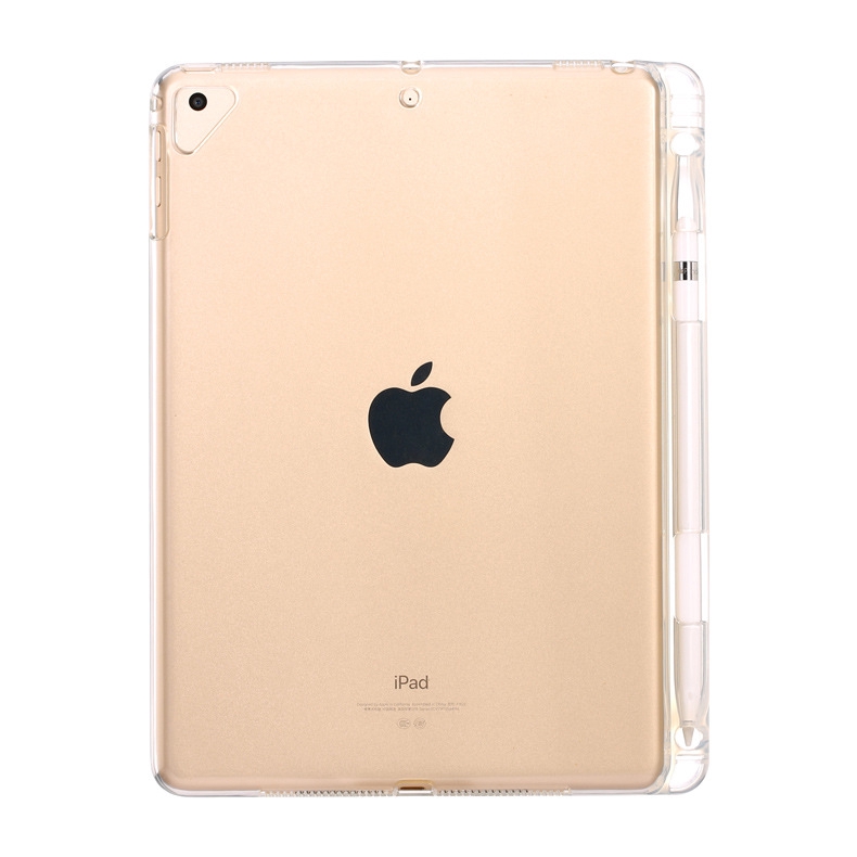Ốp máy tính bảng TPU có ngăn đựng bút cảm ứng cho IPAD 10.2 AIR 3 MINI 1 2 3 4 5 PRO 9.7 10.5 11 12.9 2019 | BigBuy360 - bigbuy360.vn