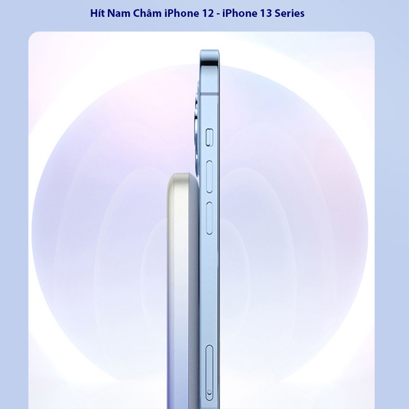 Pin dự phòng ANKER Magsafe Không Dây 5000mAh A9518  Hỗ Trợ Hít Nam Châm Cho iP 12 - 13 Series