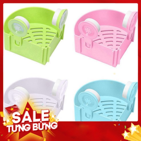 [FREE SHIP] Kệ góc tam giác treo để đồ nhà tắm,nhà bếp hút chân không 💥SIÊU HOT💥