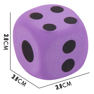 Specialty Giant EVA Foam Playing Dice Block Party Toy Game Prize for Children