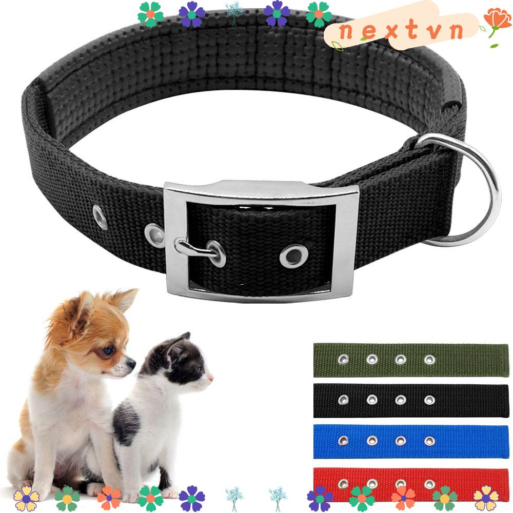 Vòng Cổ Bằng Vải Nylon Và Cotton Hai Lớp Thoải Mái An Toàn Cho Thú Cưng