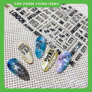 Nail sticker , sticker dán móng tay